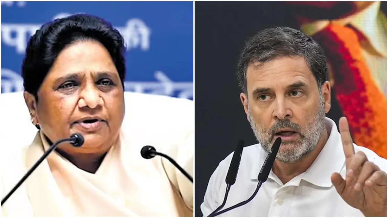 Mayawati attackes congress akhilesh