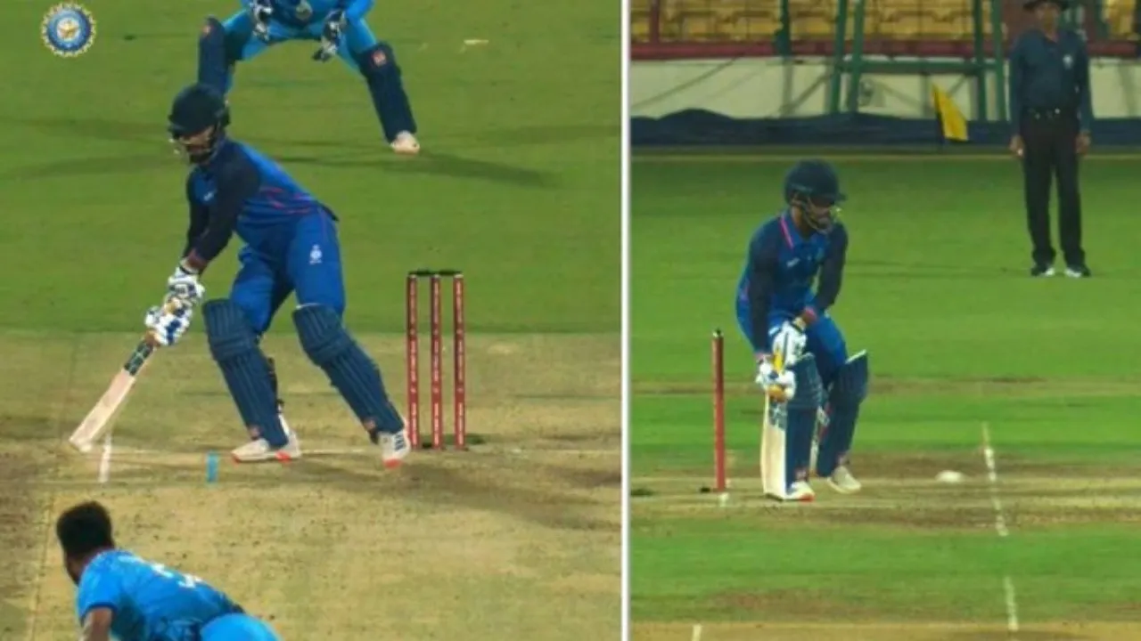Rajat Patidar umpiring error SMAT final
