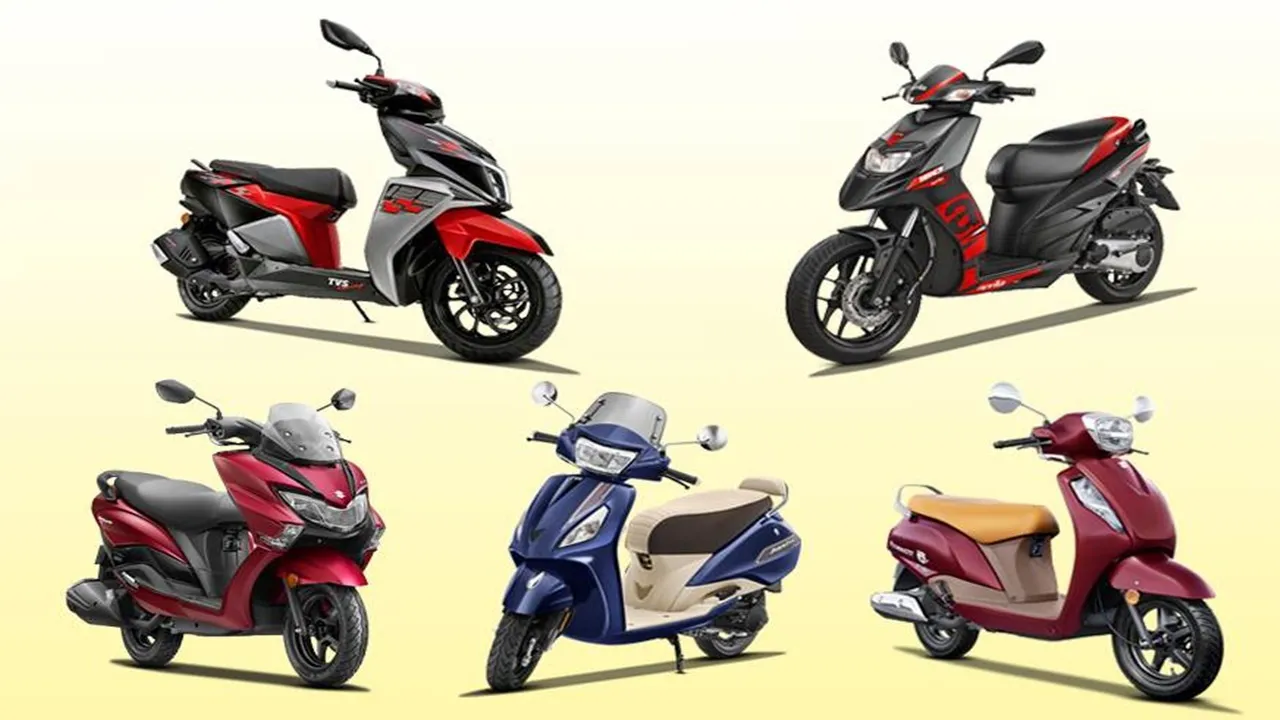 Top-5 Mileage Scooters