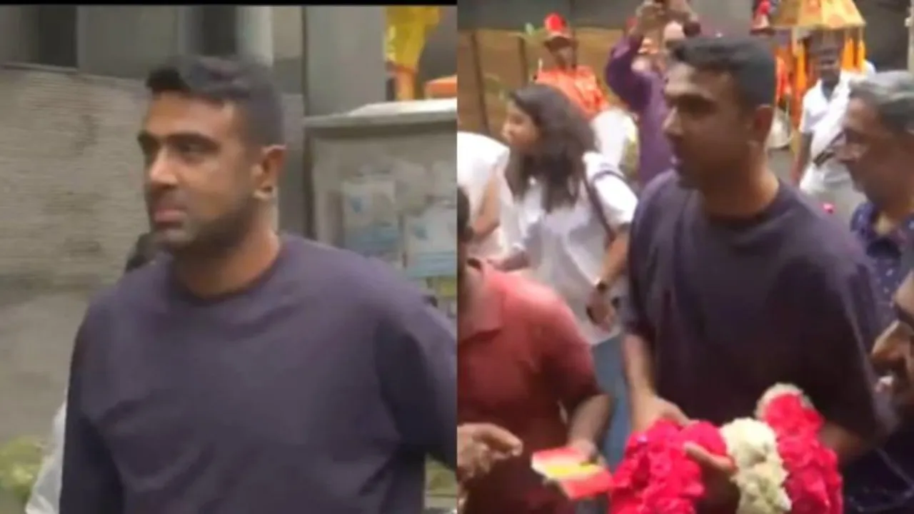 R Ashwin greeted by fans in Chennai after retirement