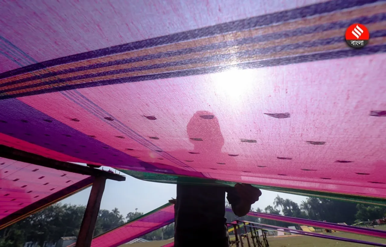 santipur saree village 4