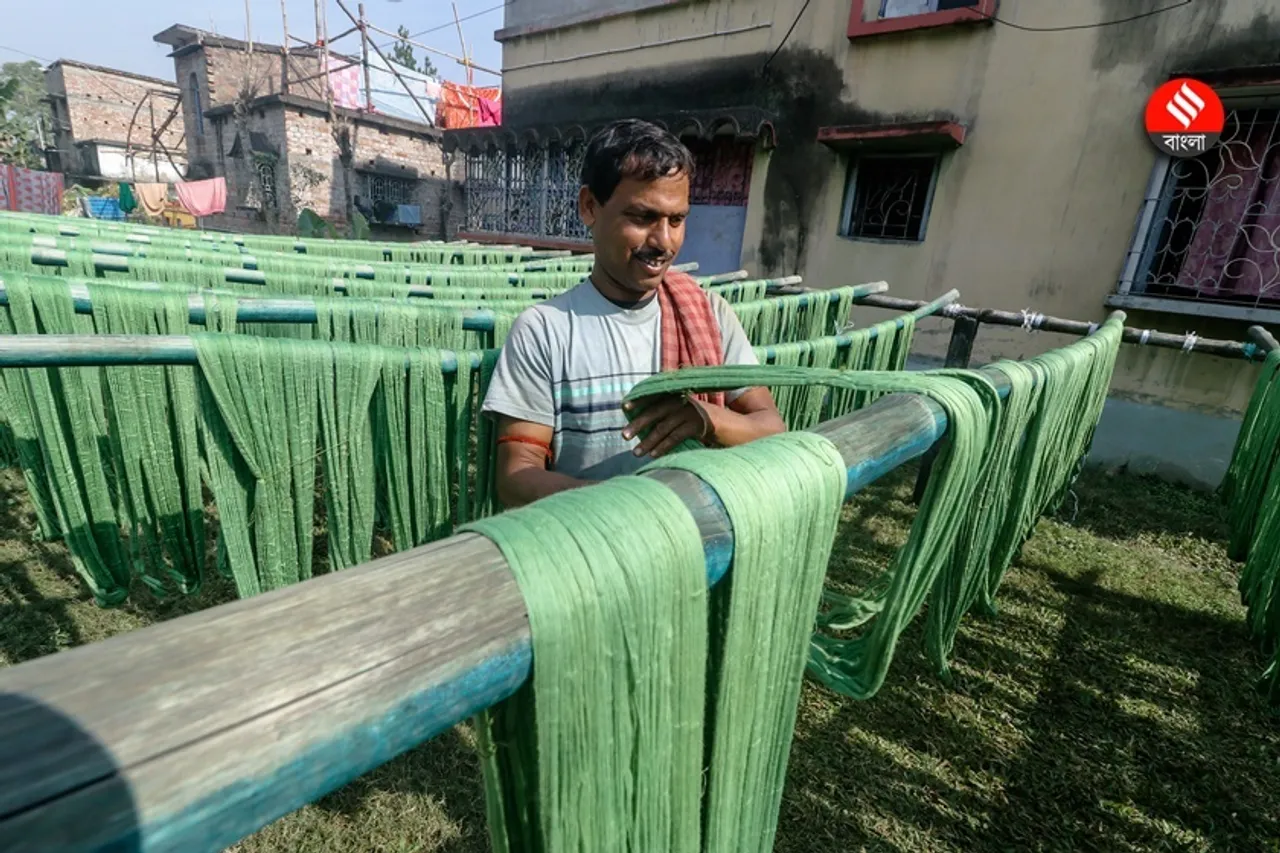 santipur saree village 10
