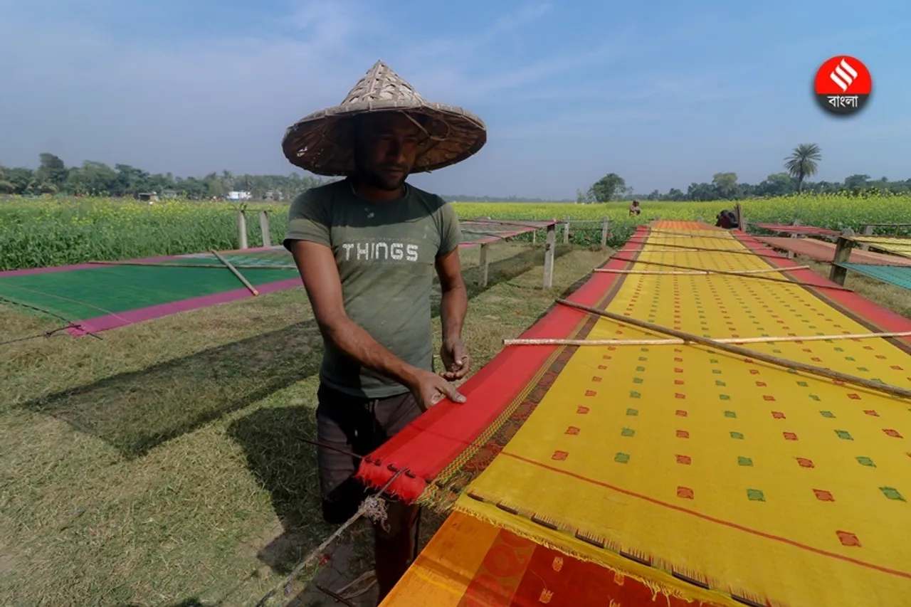 santipur saree village 2