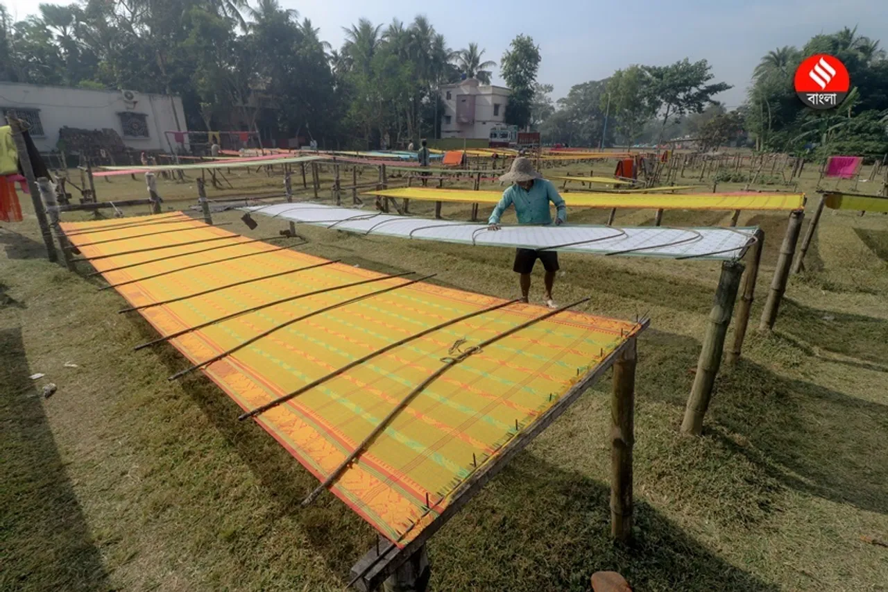 santipur saree village 11