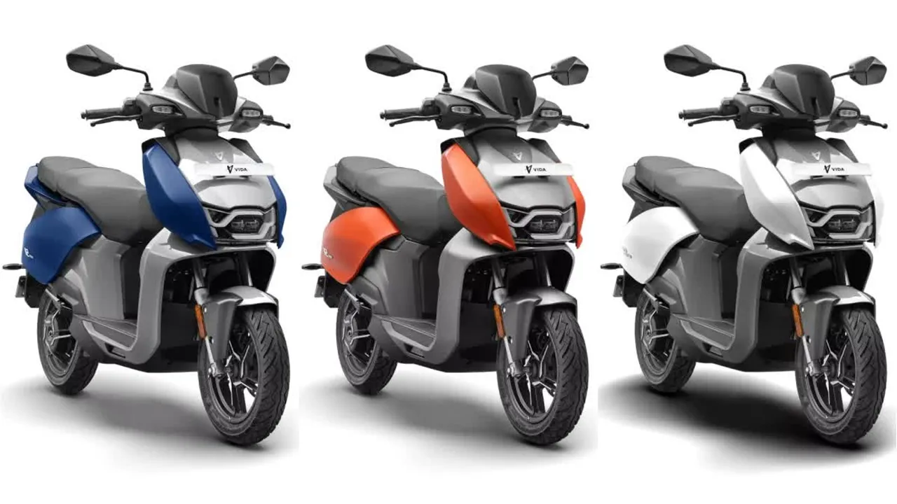 Hero MotoCorp Vida Electric Scooter Vida V2 vs V1 