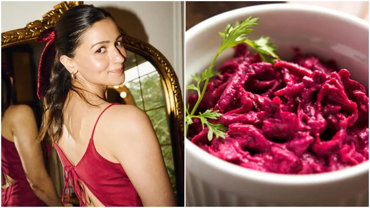 beetroot dahi salad-alia bhatt