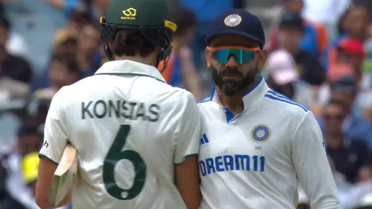 Konstas vs Kohli
