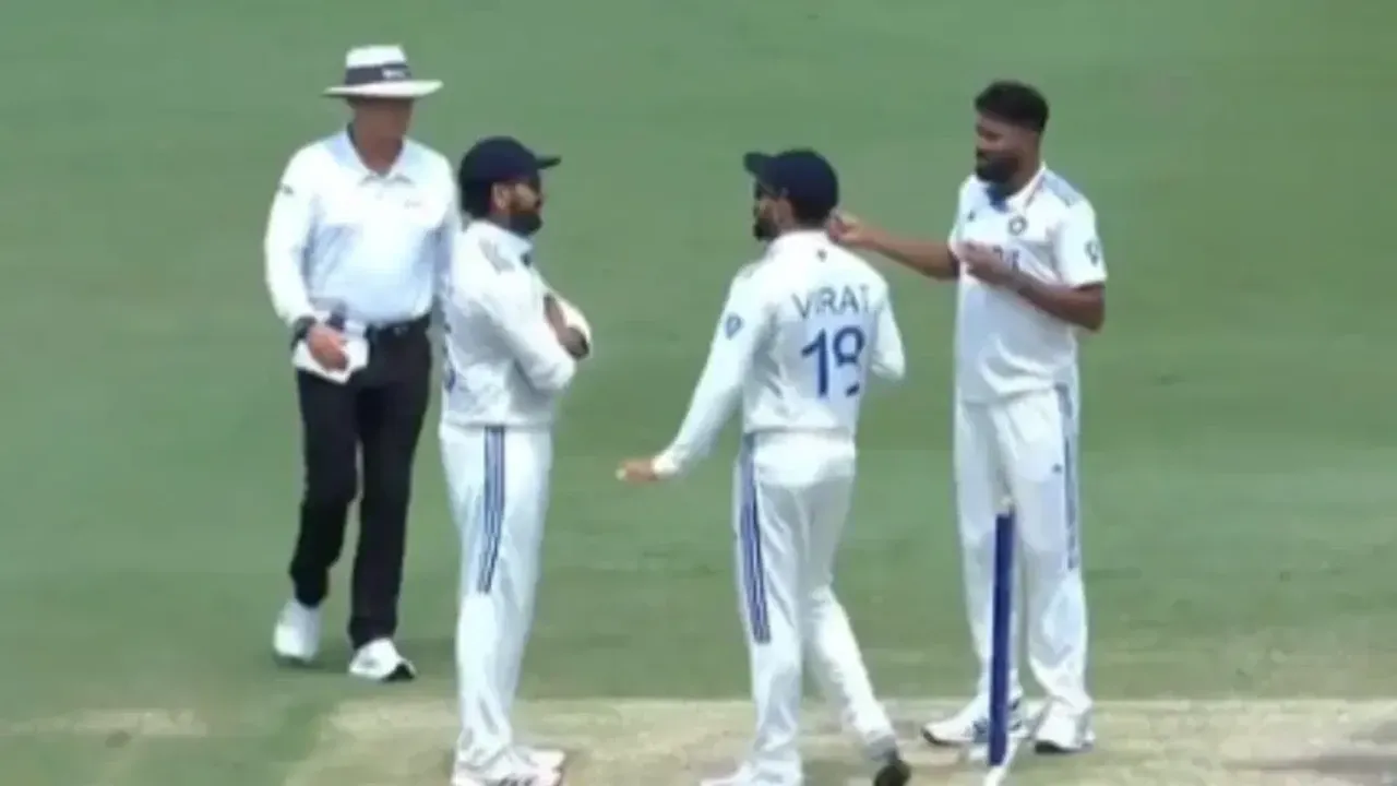 Kohli advises Siraj