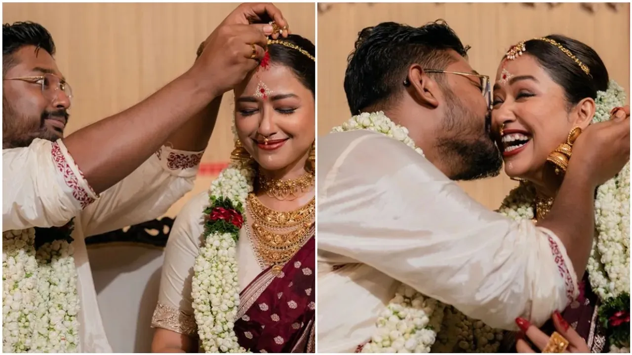 শোভন-সোহিনীর চুপিসারে বিয়ে  শোভনের সঙ্গে সোহিনীর বিয়ে নিয়ে কানাঘুষো চলছিল বহুদিন। তারপর অবশেষে এল সেই বহুপ্রতিক্ষীত মুহূর্ত। ১৪ জুলাই খামারবাড়িতে দুই পরিবারের সদস্য, বন্ধুদের নিয়ে সিঁদুরদান হয়েছে সোহিনীর। পাত্র যখন গায়ক, তখন বিয়ের আসরে গান হবে না তাই আবার হয় নাকি। ছিমছাম সাজেই নজর কেড়েছিলেন শোভন-সোহিনী। ঘরোয়া আয়োজনেই সেরেছিলেন বউভাতের অনুষ্ঠান। শোভন-সোহিনী একপ্রকার চুপিসারেই বিয়েটা সেরেছেন তা বলাইবাহুল্য। 
