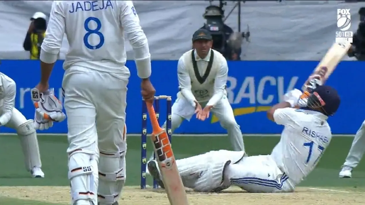 Rishabh Pant Dismissal