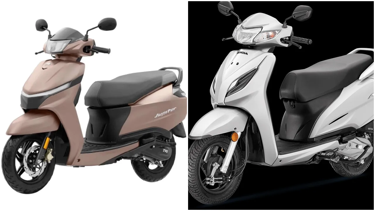 Honda Activa VS TVS Jupiter comparison