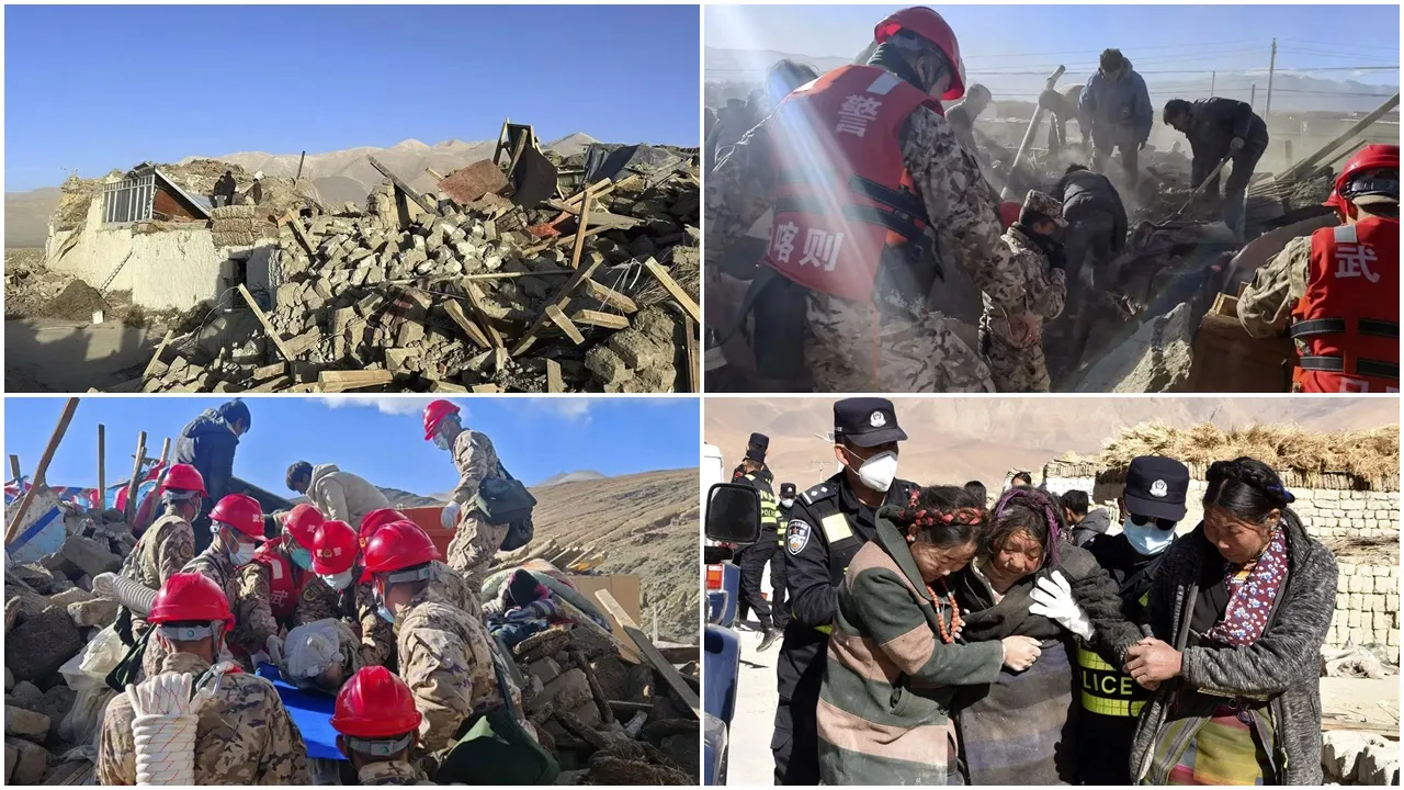 Tibet Earthquake.