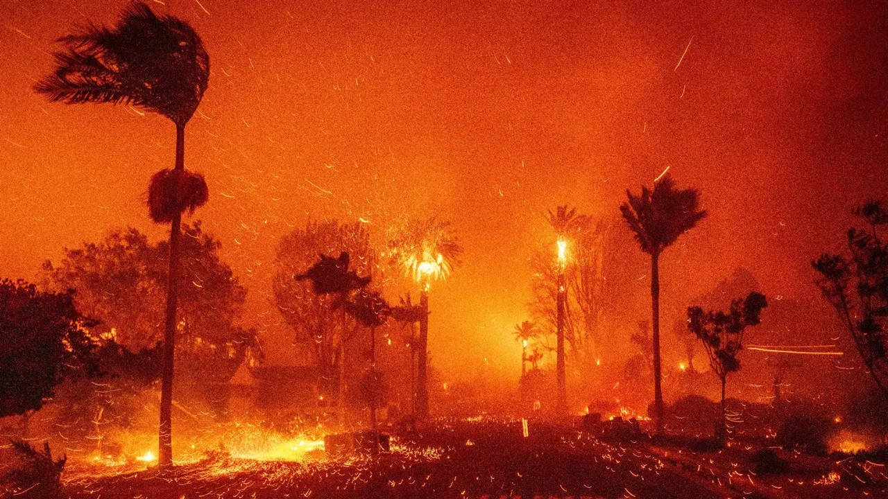California Los Angeles Wildfires: ভয়াবহ দাবানলে বিপর্যস্ত মার্কিন মুলুকের লস এঞ্জেলেস