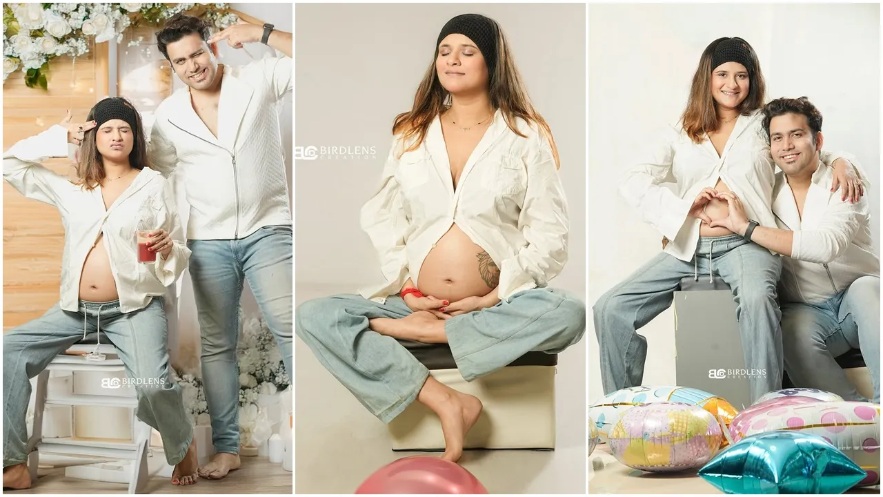 Rupsa Baby Bump Shoot : হবু বাবা সায়নদীপের সঙ্গে মেটারনিটি ফটোশ্যুটে মাত দিলেন অভিনেত্রী রূপসা চট্টোপাধ্যায়। সোশ্যাল মিডিয়ায় শেয়ার করলেন খোদ অভিনেত্রী। 