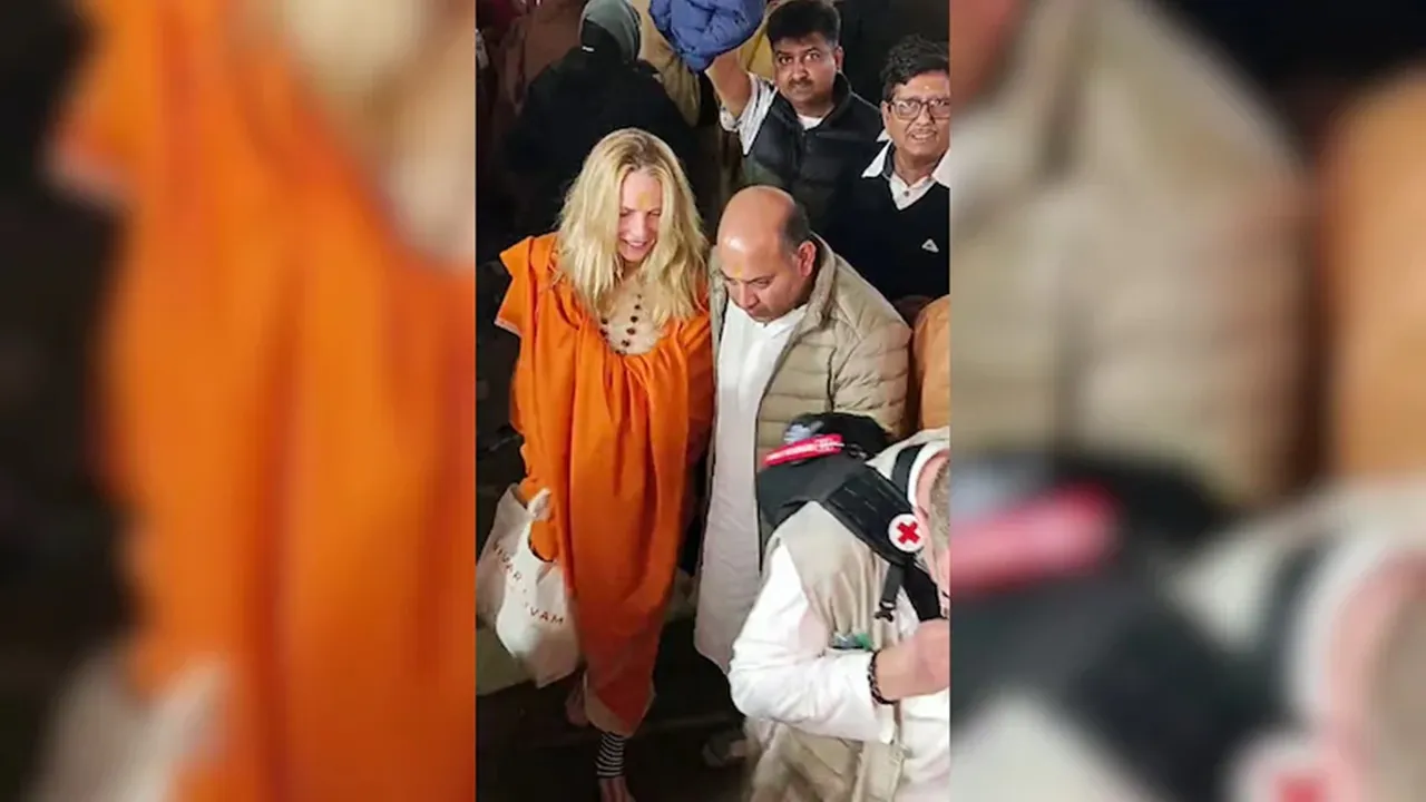 Steve Jobs' Wife Laurene Powell Arrives In Prayagraj To Attend Maha Kumbh Mela
