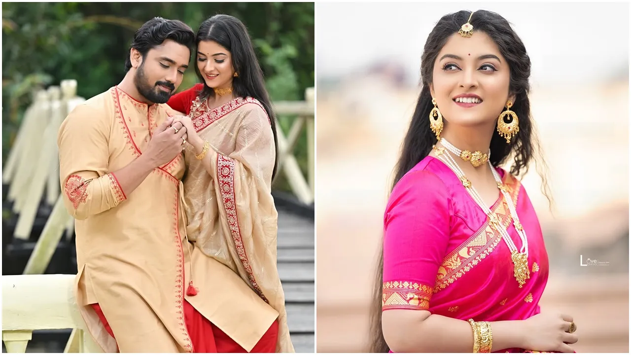 শ্বেতার মেহেন্দি রাঙানো হাতে বরবেশে রুবেল!