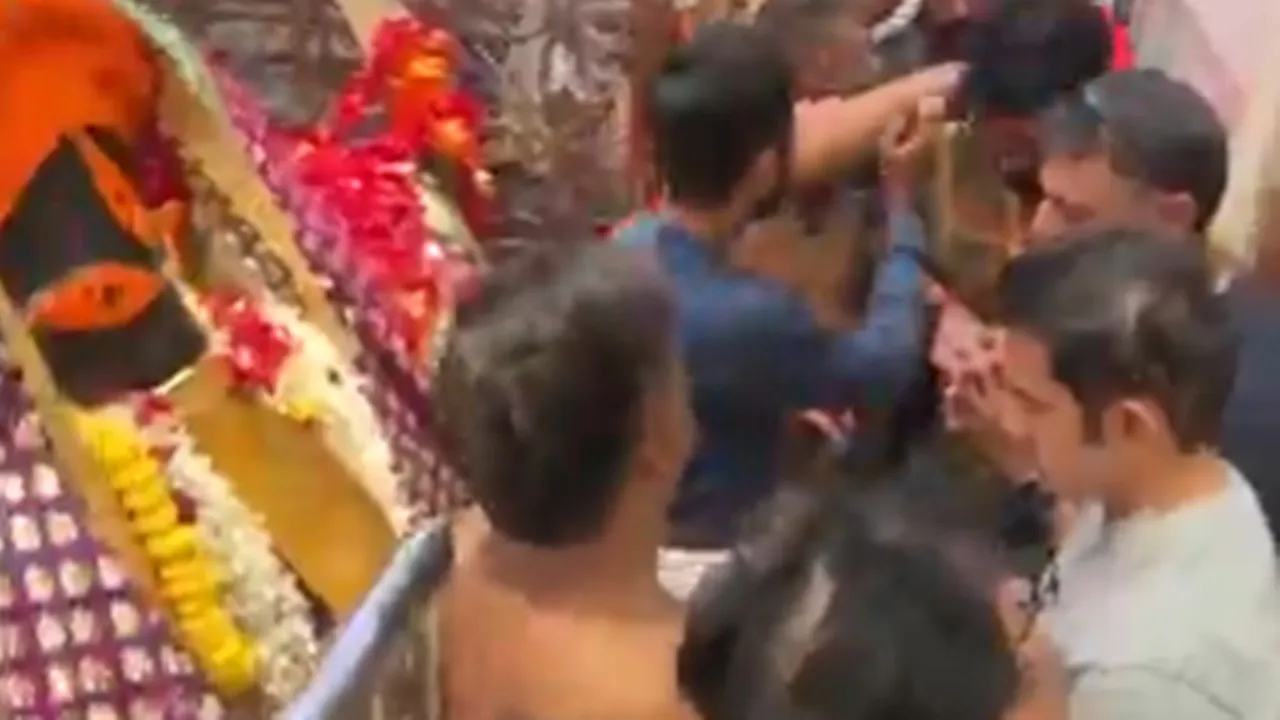 Kalighat Temple-Gautam Gambhir: কালীঘাট মন্দিরে টিম ইন্ডিয়ার হেড কোচ