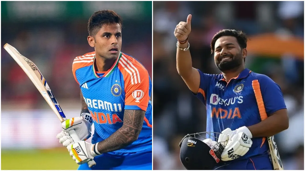 Suryakumar Yadav-Rishabh Pant: সূর্যকুমার যাদব ও ঋষভ পন্থ