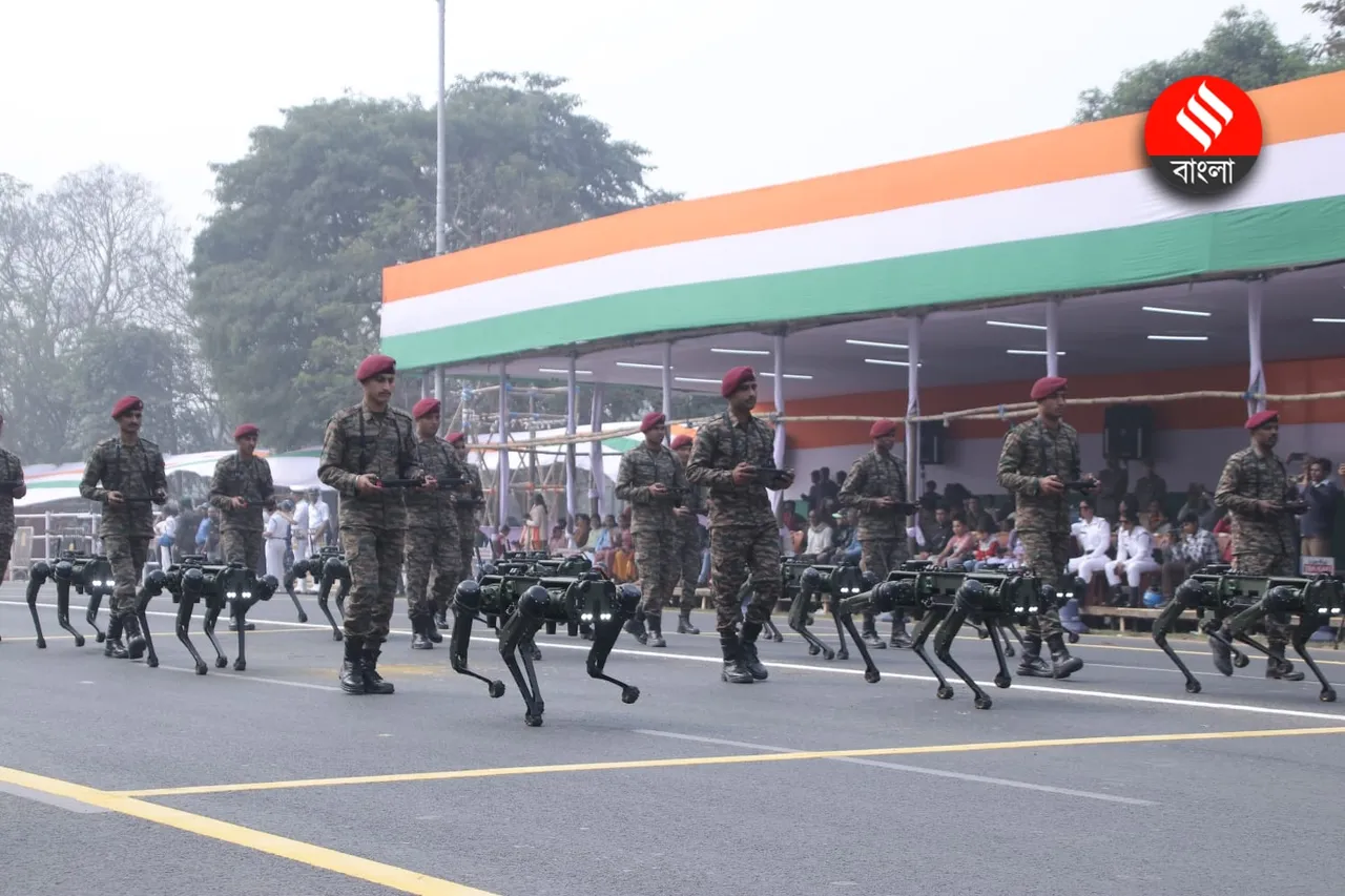 Republic Day 2025: প্রজাতন্ত্র দিবসের কুচকাওয়াজ মাতাবে সেনার রোবট কুকুর