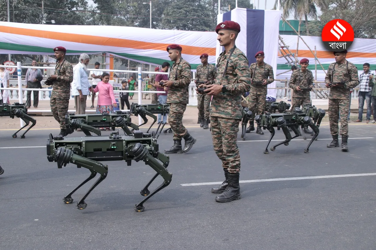 Republic Day 2025: প্রজাতন্ত্র দিবসের কুচকাওয়াজ মাতাবে সেনার রোবট কুকুর