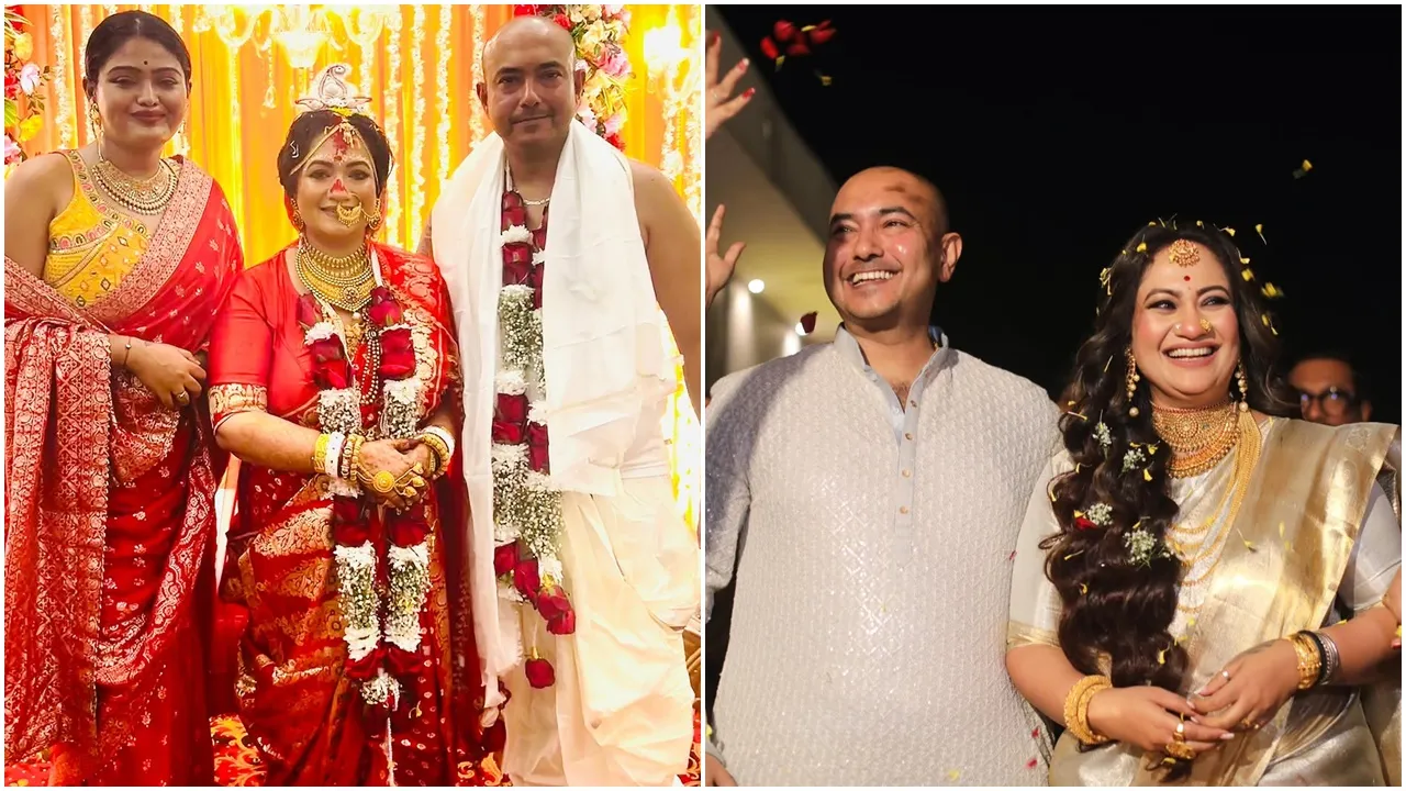 Mallika Banerjee Wedding: চিকিৎসক পাত্র রুদ্রর সঙ্গে বৈবাহিক বন্ধনে আবদ্ধ হলেন টেলি অভিনেত্রী মল্লিকা। ১৭ বছরের মেয়েকে নিয়ে নতুন সংসারে পা দিলেন। জীবনের এই জার্নি নিয়ে ইন্ডিয়ান এক্সপ্রেস অনলাইনের সঙ্গে কথা বললেন নববধূ।  