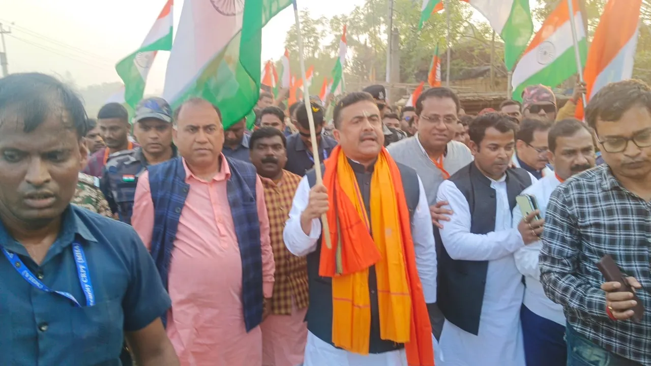 suvendu adhikari,bjp,bangladesh news,malda,west bengal news,শুভেন্দু অধিকারী, মালদা,পশ্চিমবঙ্গের খবর