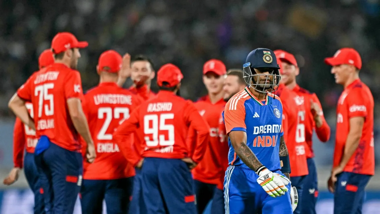 England beats India