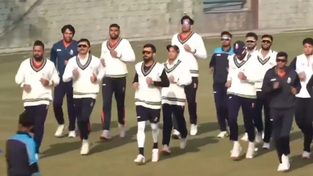 Kolhli with Delhi Ranji Team, দিল্লি রঞ্জি দলে কোহলি