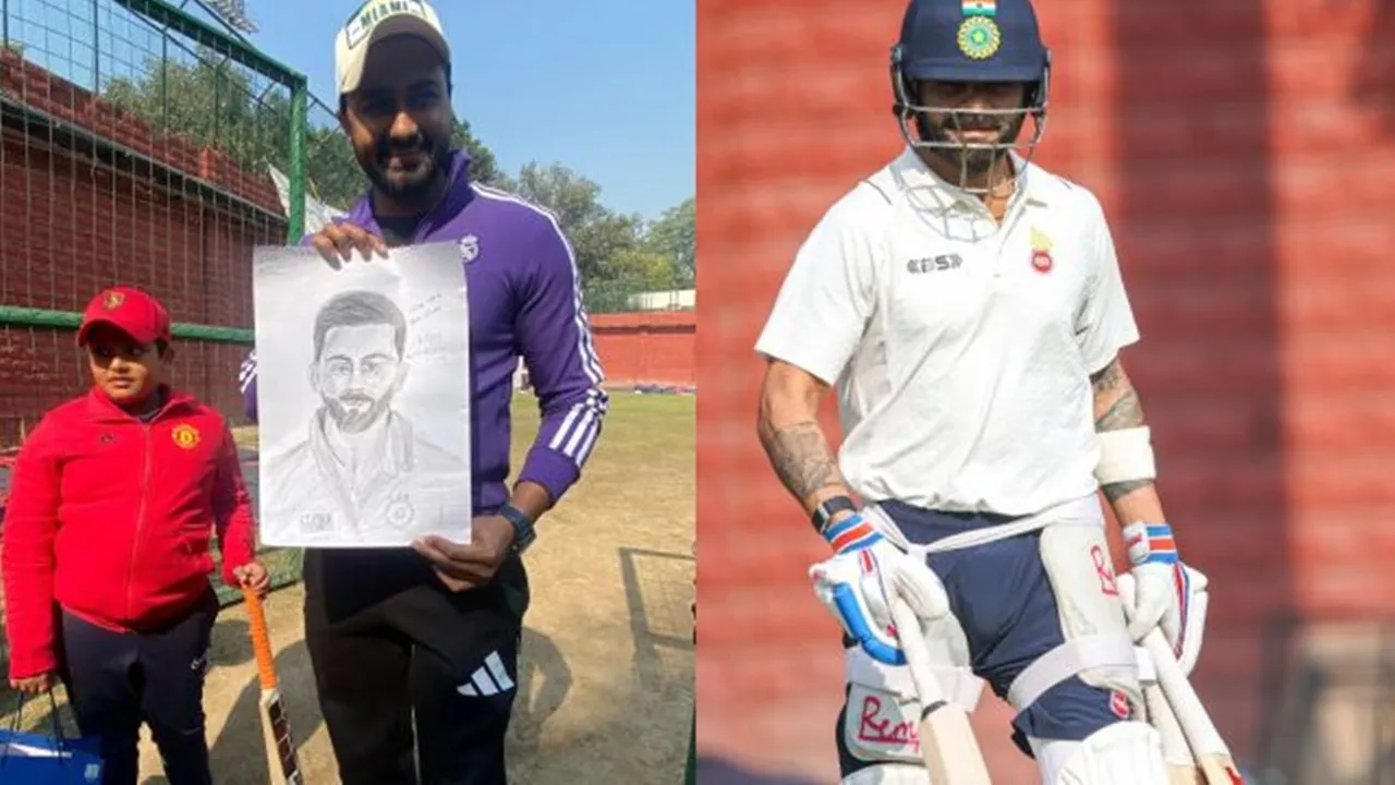 Kohli and his friend, কোহলি ও তাঁর বন্ধু