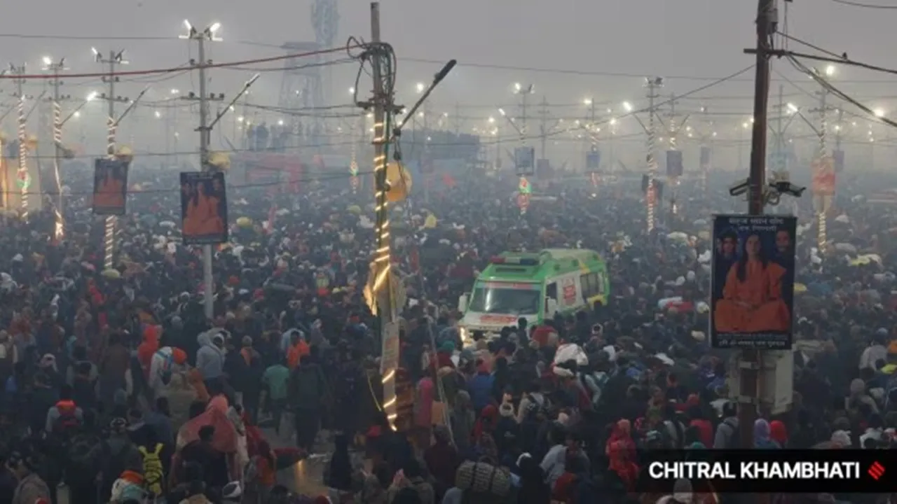 Maha Kumbh, Maha Kumbh stampede, Maha Kumbh 2025, Kumbh stampede, Maha Kumbh Amrit Snan, Maha Kumbh Mauni Amavasya, Maha Kumbh Mauni Amavasya stampede,মহাকুম্ভে পদপিষ্ট,মহাকুম্ভ,শাহি স্নান