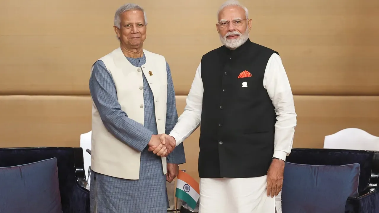 PM Modi-Yunus Meeting