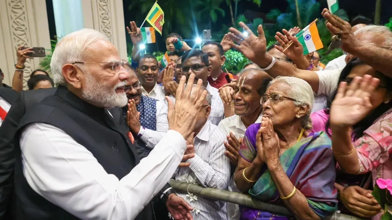 PM Modi in Sri Lanka