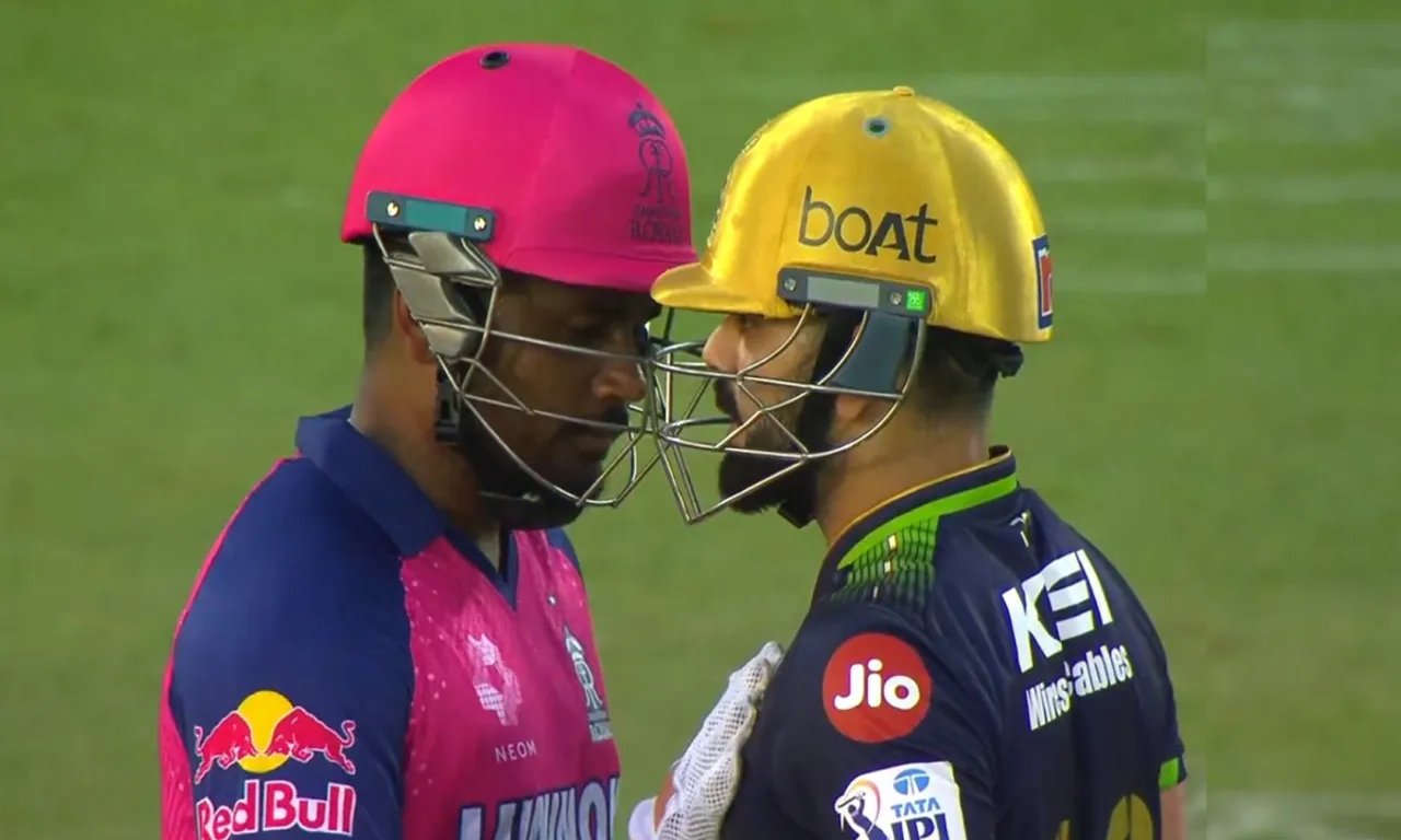 Sanju Samson checked Virat Kohli's heart beat: সঞ্জু স্যামসন খেলার মাঝেই চেক করলেন বিরাটের হার্টবিট, কী হল কিং কোহলির?
