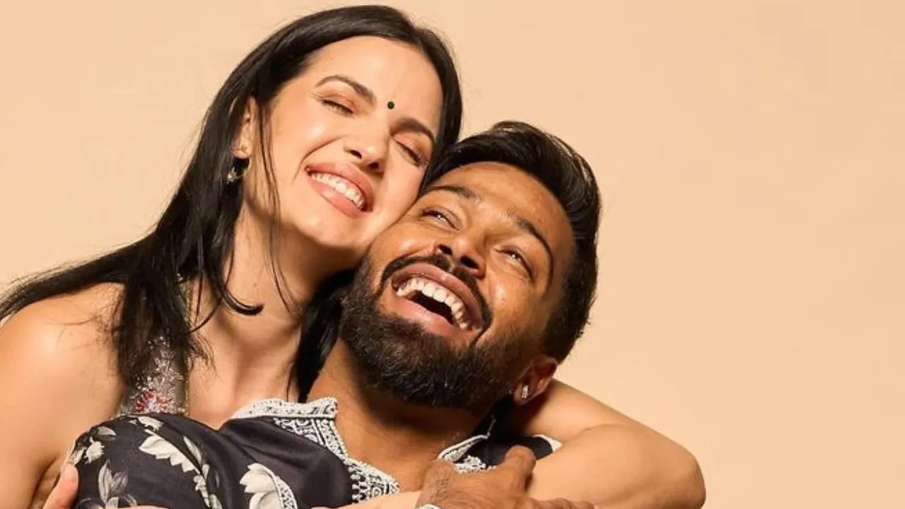 Hardik Pandya and Natasa Stankovic