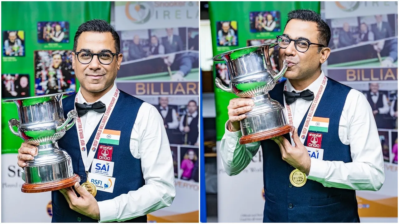 IBSF World Billiards Champion Sourav Kothari: ভারতের বিশ্বসেরা পঙ্কজ আডবানিকে হারিয়ে খেতাব জয় সৌরভের