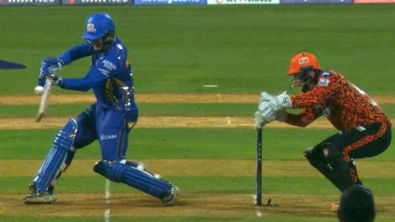 IPL 2025 MI VS SRH Zeeshan Ansari No Ball: এ কেমন নো বল, মাঠে-টিভিতে মাথা চুলকাচ্ছেন দর্শকরা