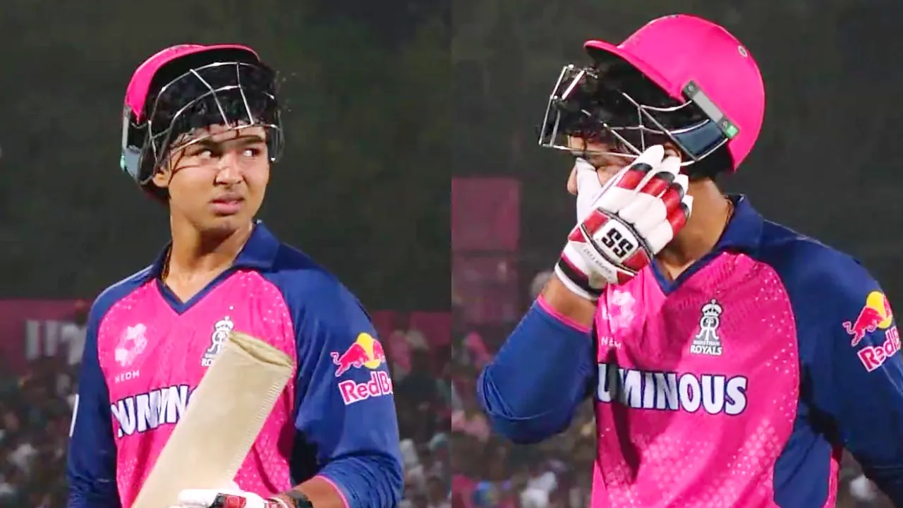 Vaibhav Suryavanshi Crying