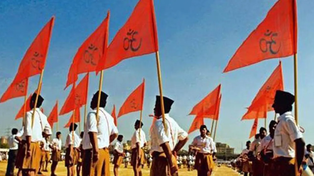 rss attacks to left cpim and tmc for their criticism,আরএসএস,বিজেপি,তৃণমূল