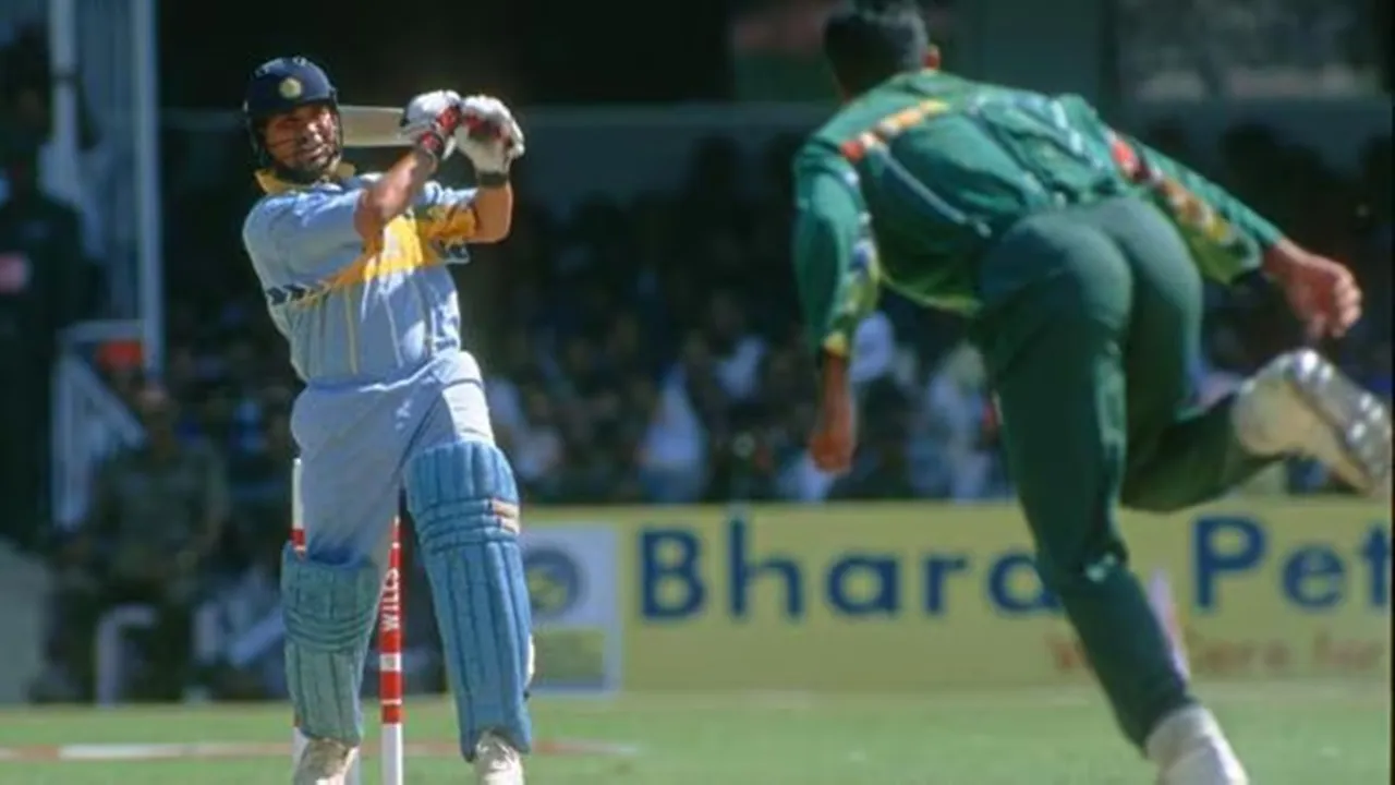 Sachin Without Bat Sponsor: ১৯৯৬ সালের বিশ্বকাপে ব্যাট স্পনসর ছাড়াই খেলেন শচীন