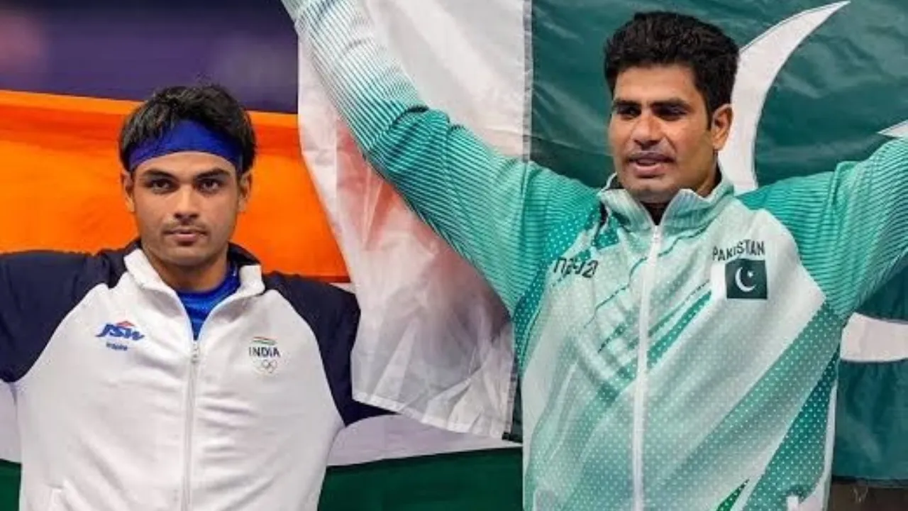 Neeraj Chopra and Arshad Nadeem