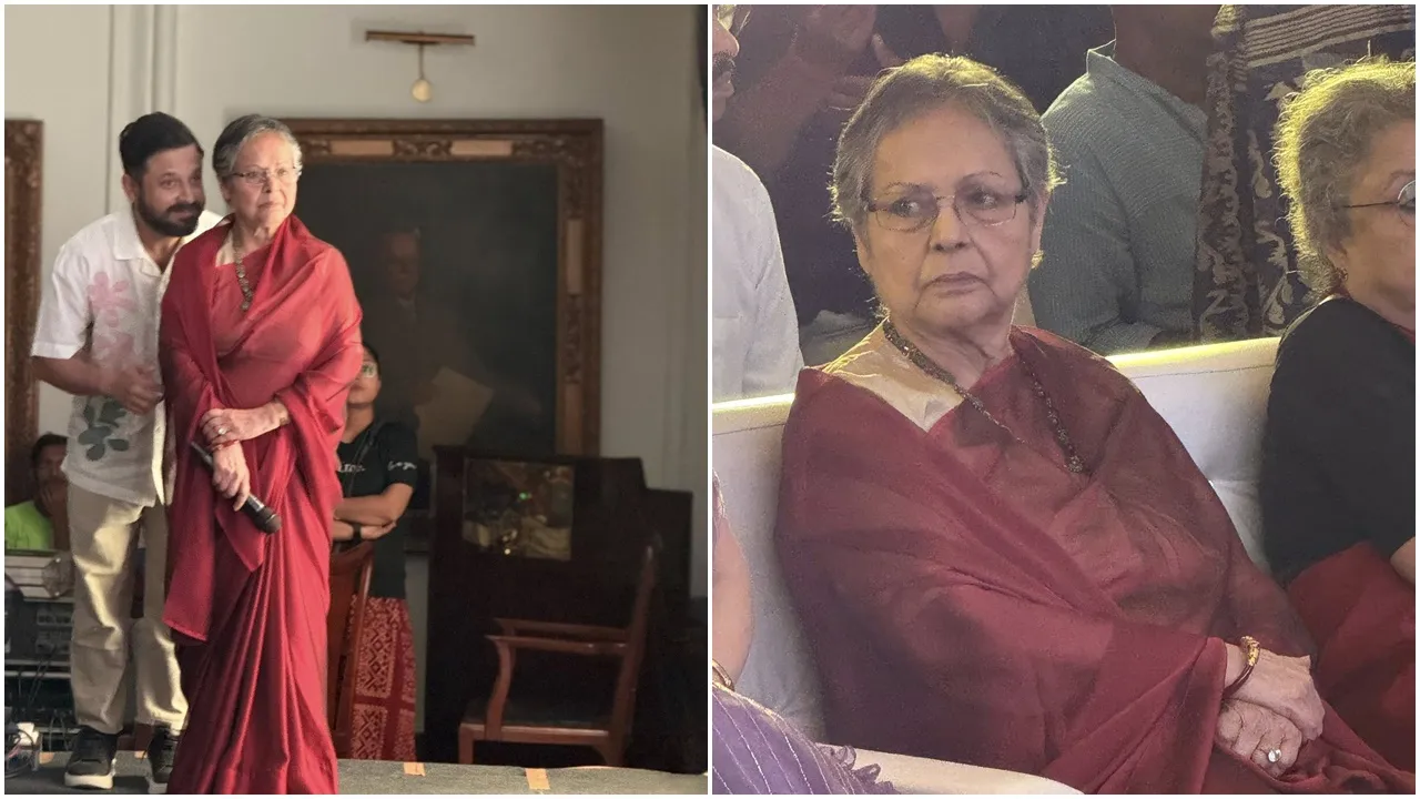 রাখি গুলজারের উপস্থিতিতে আমার বসের হাত ধরে ফিরেছে সাতের দশক!!