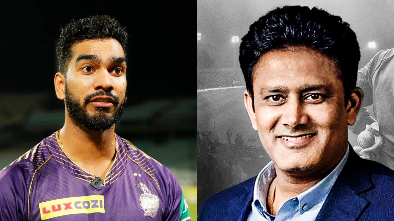 Venkatesh Iyer and Anil Kumble