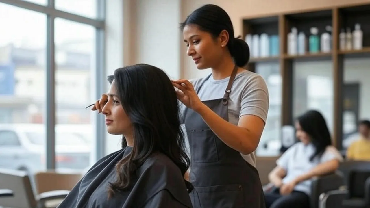 Black Hair: চুলে রং করা চলছে