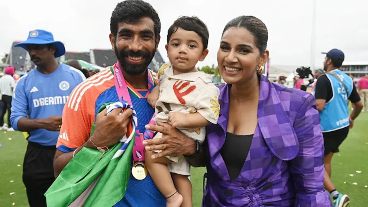 Jasprit Bumrah son: টিম ইন্ডিয়ার তারকা পেসার যশপ্রীত বুমরাহর স্ত্রী সঞ্জনা গণেশন উচিত শিক্ষা দিলেন ট্রোলারদের