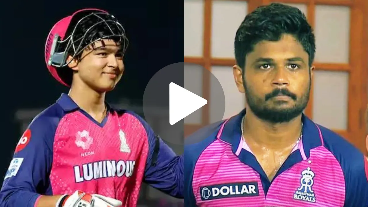 Vaibhav Suryavanshi ans Sanju Samson