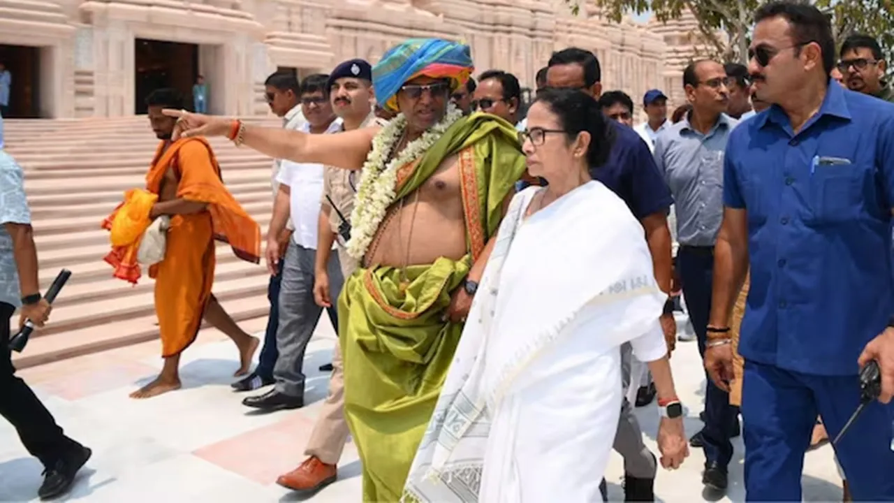 Jagannath Temple Inauguration Digha Mamata Banerjee reaches digha 