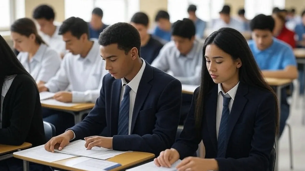 Examination Hall: পরীক্ষাকেন্দ্র।
