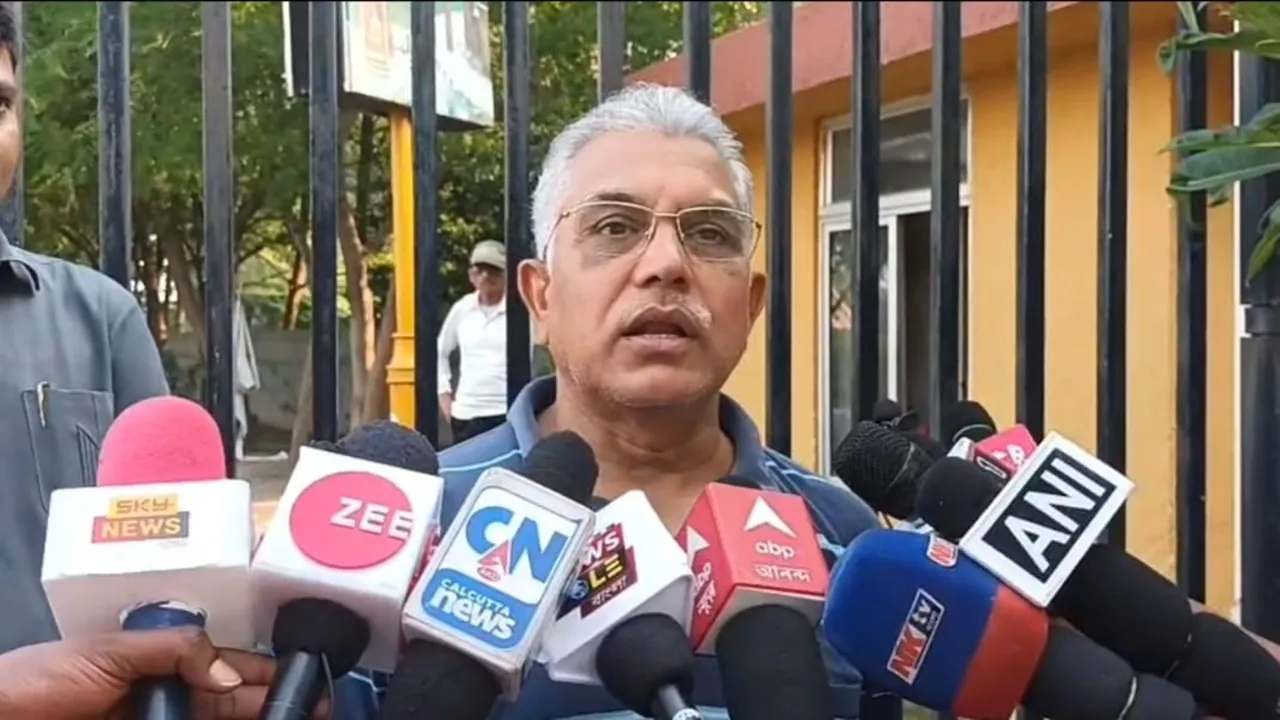 Dilip ghosh, mamata banerjee murshidabad visit, bjp, tmc, digha jagannath temple,west bengal news today,latest bengali news,দিলীপ ঘোষ,মমতা ব্যানার্জি