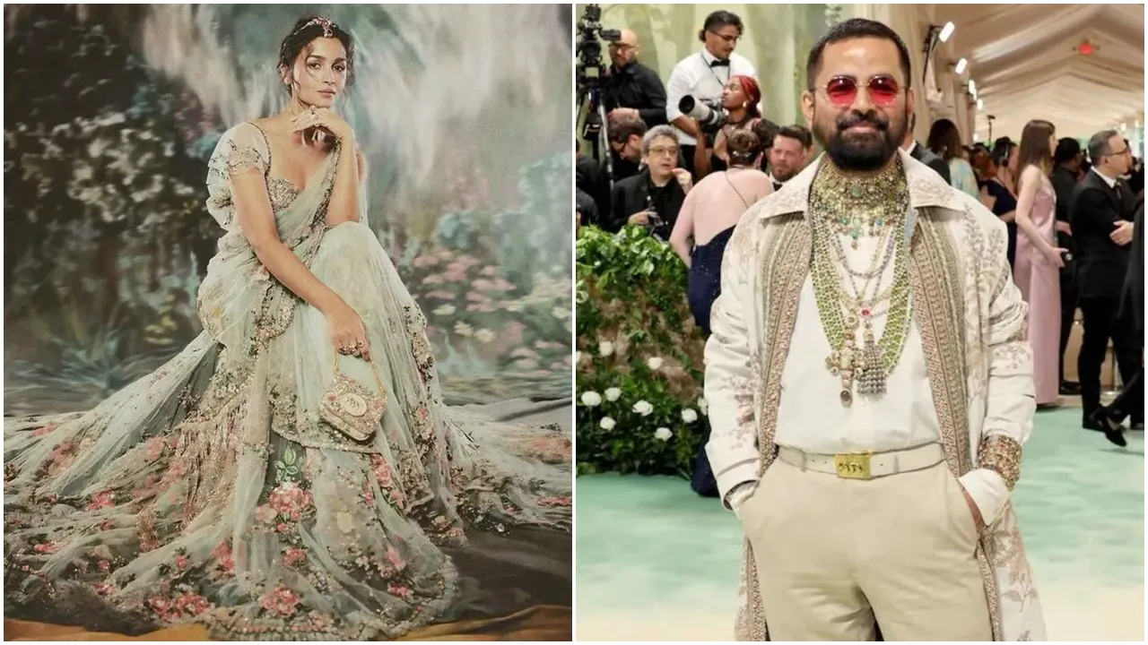 Alia bhatt to Natasha sabyasachi Mukherjee designed Met Gala dress for this celebrities