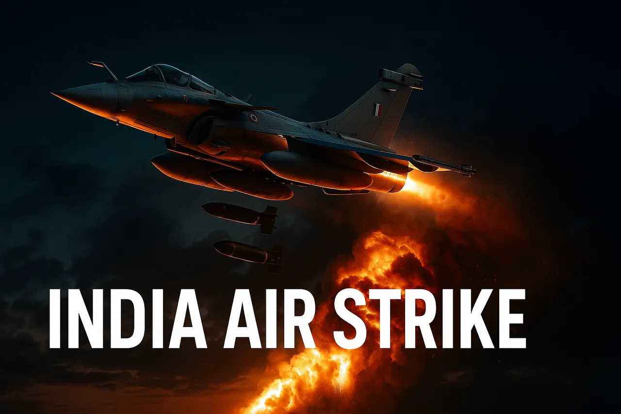 india air strike pakistan on operation sindoor 